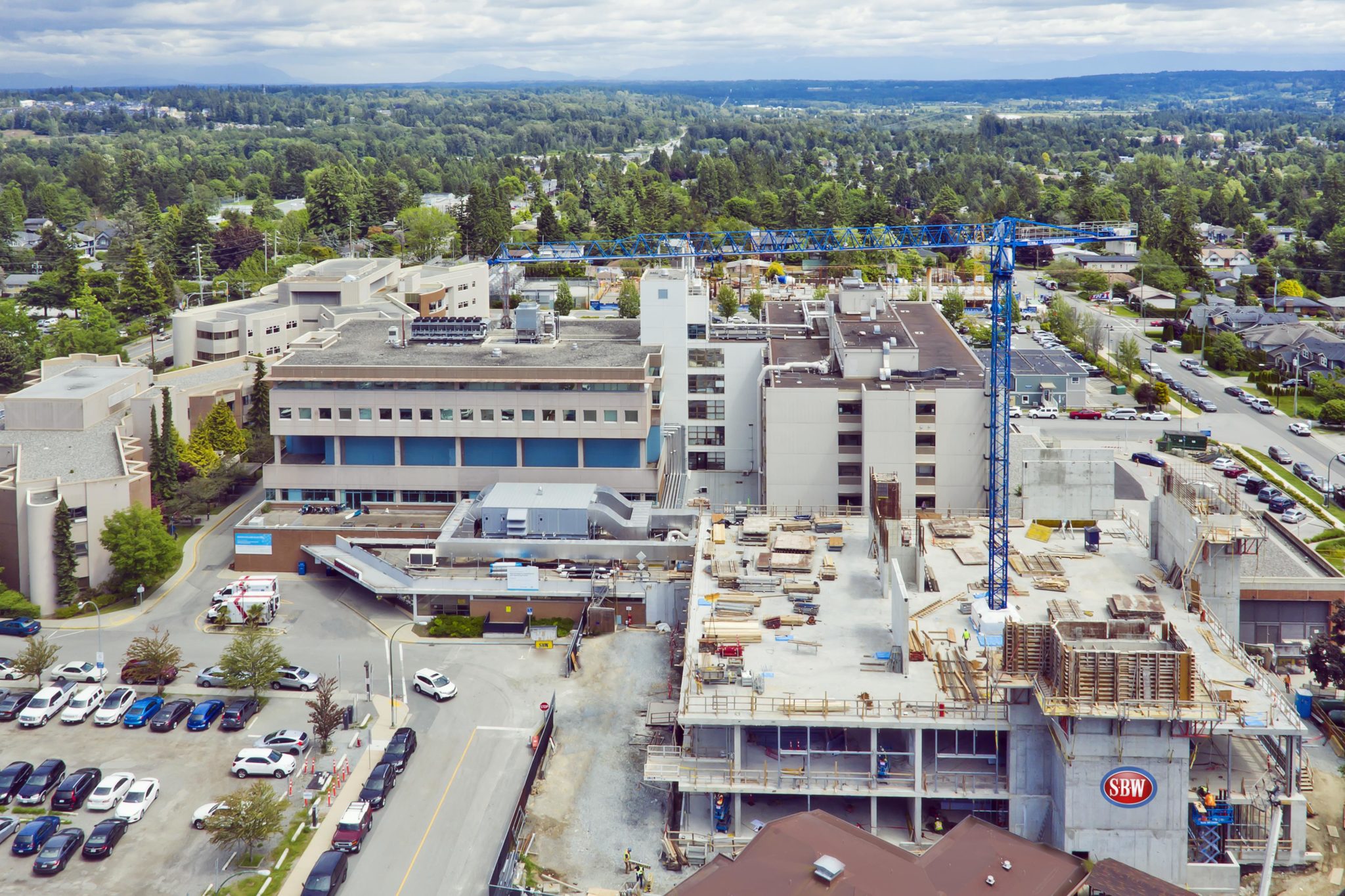 Peace Arch Hospital Expansion Wright Construction